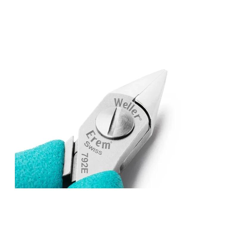 Weller Erem Super Full Flush ESD Safe Tip Cutter Narrow Head Shape 115mm Length 792E