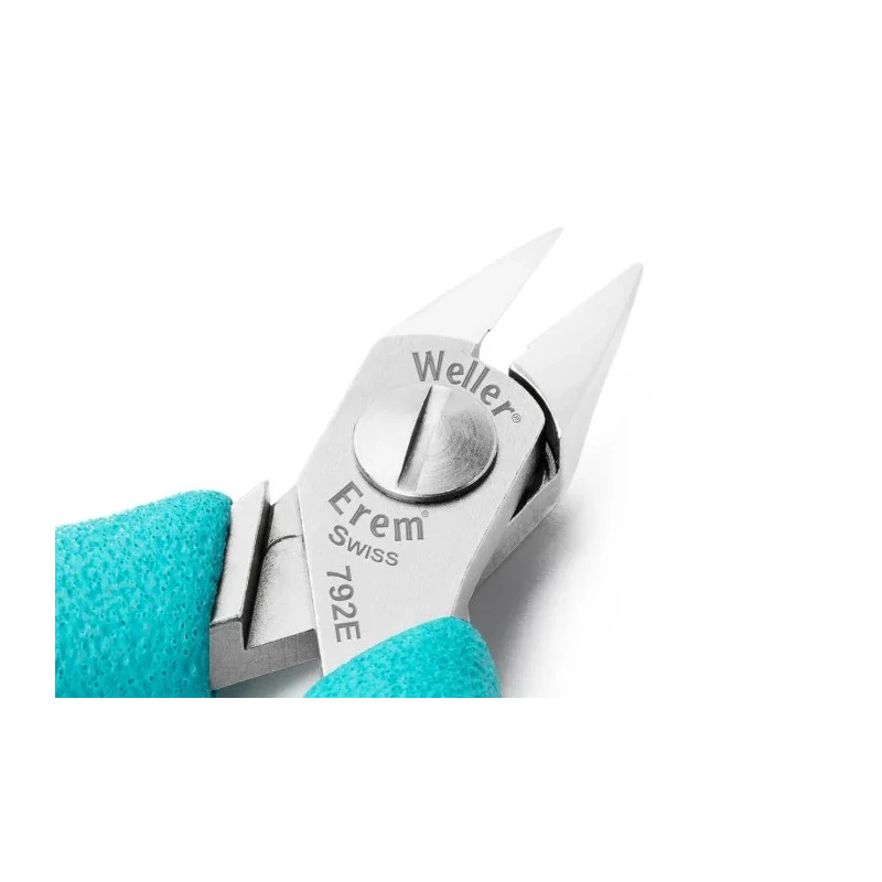 Weller Erem Super Full Flush ESD Safe Tip Cutter Narrow Head Shape 115mm Length 792E