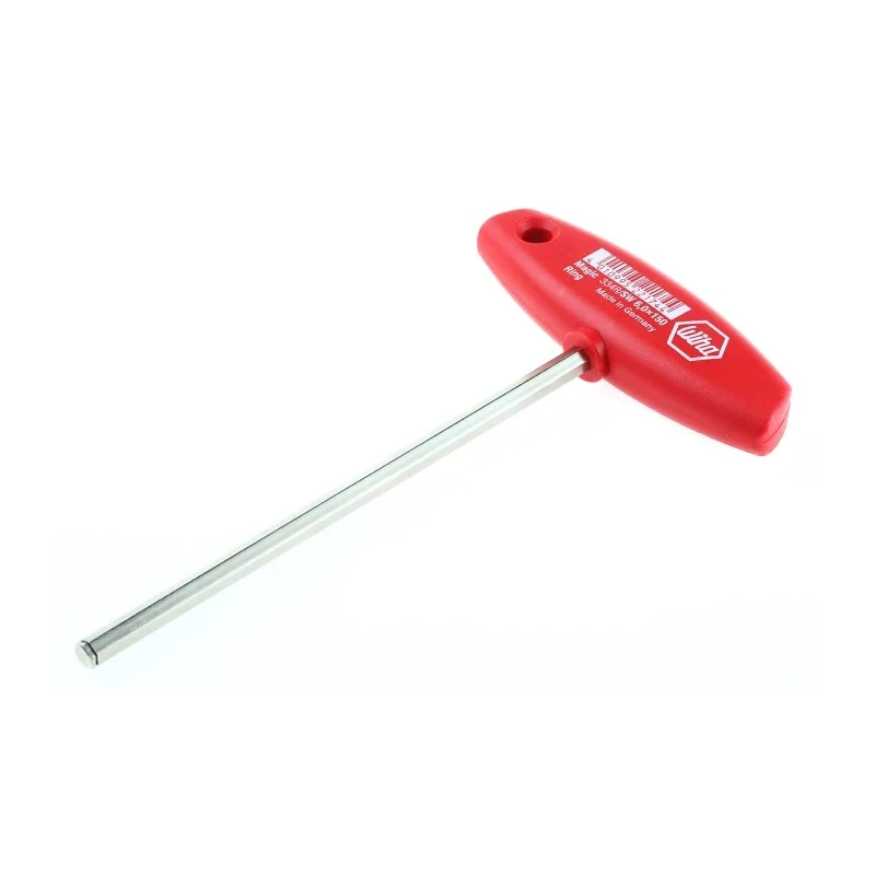 Wiha T Metric Hex Key Hex Size 6 mm Nickel Chrome Plated Chrome Vanadium Steel 22174