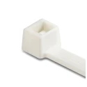 HellermannTyton Cable Tie Non-Releasable 200 mm x 4.6 mm White Polyamide 66 111-95019 T50R-PA66V0-WH