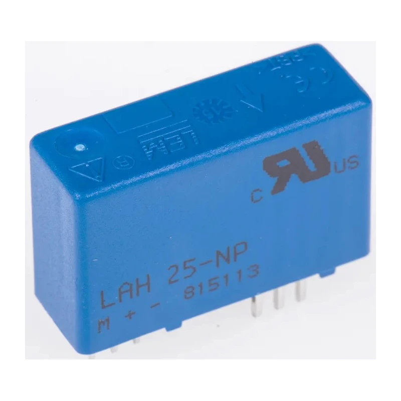 LEM LAH Series Current Transformer 25 A 1:1000 Turns Ratio 0.31 W Power Rating 12V, 15 V Supply Voltage LAH25-NP