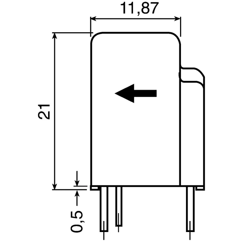 LEM LAH Series Current Transformer 25 A 1:1000 Turns Ratio 0.31 W Power Rating 12V, 15 V Supply Voltage LAH25-NP
