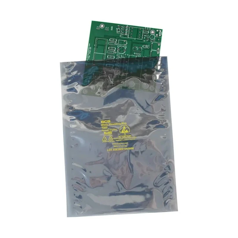 SCS Anti-Static Bag 508mm Width x 508mm Length, Static Shielding, Dissipative Material, 0.07mm Thickness 1002020