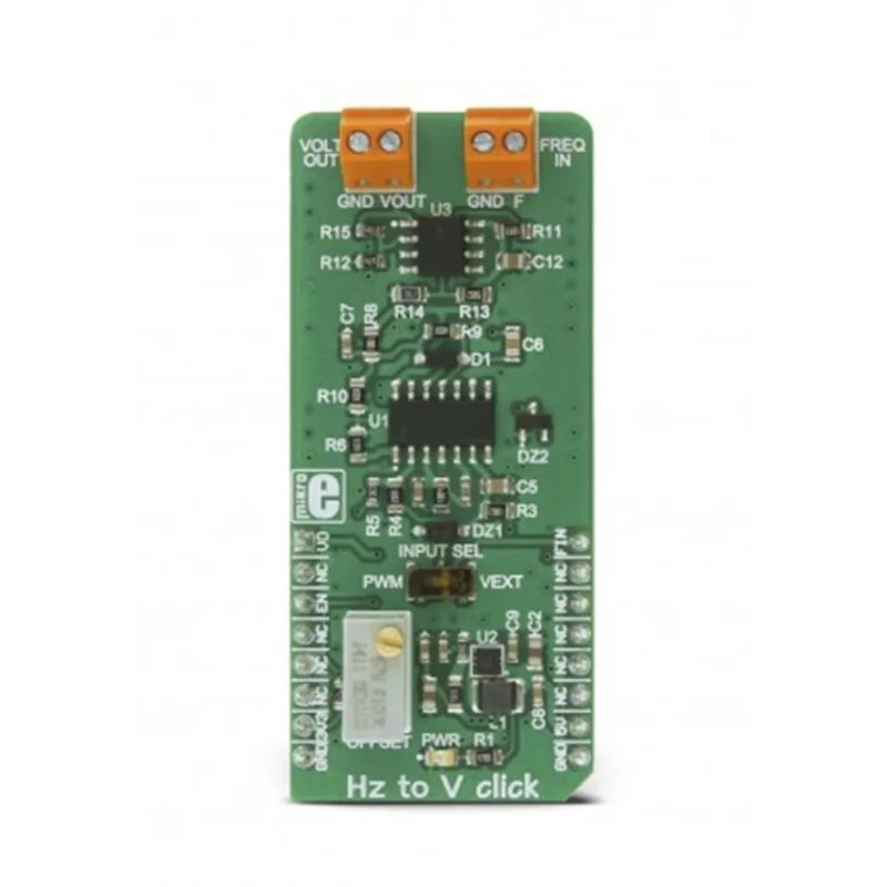 MikroElektronika Hz to V Click Development Board UART USB Interface MIKROE-2890
