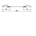 Teishin Electric Crocodile Clip Lead 500 mm Lead Length TLA-22