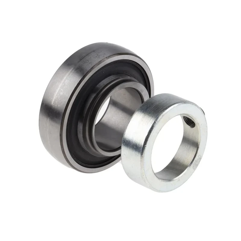 SKF Bearing Insert 40 mm ID 80 mm OD Nitrile Rubber Dynamic Load 30.7 kN Static Load 19 kN YET 208