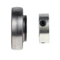 SKF Bearing Insert 40 mm ID 80 mm OD Nitrile Rubber Dynamic Load 30.7 kN Static Load 19 kN YET 208