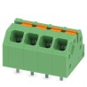 Phoenix Contact PCB Terminal Block 4 Contacts 3.5 mm Pitch 16A 160V Wave Soldering Mount SPTAF 1/4-3.5-IL 1861959