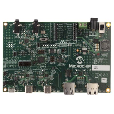 Microchip EVB-USB4715 USB Smart Hub Evaluation Kit, 25 MHz, USB 2.0 Interface EVB-USB4715