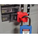 Brady Red Polypropylene Air Line Regulator Lockout 1 Lock 3.81 mm NO HOLE CIRCUIT BREAKER LOCKOUT 277 VOLT