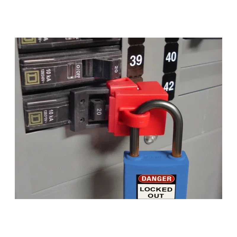 Brady Red Polypropylene Air Line Regulator Lockout 1 Lock 3.81 mm NO HOLE CIRCUIT BREAKER LOCKOUT 277 VOLT