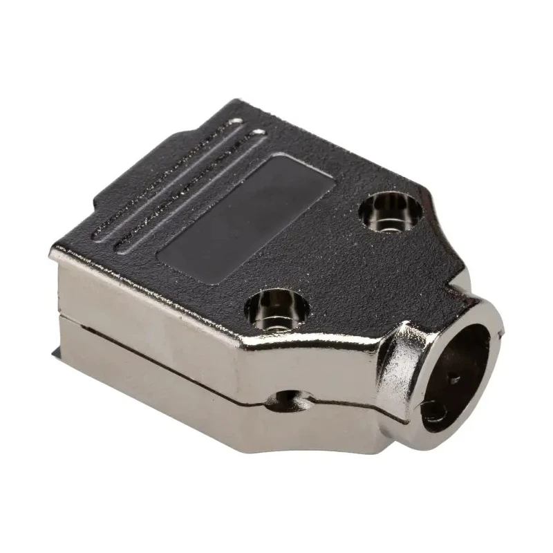 MH Connectors MHDTPK Series ABS Straight D-Sub Backshell 9 Way Strain Relief MHDTPK9-K