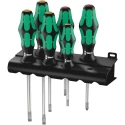 Wera Phillips and Slotted Standard Screwdriver Set 6-Piece 05105650001