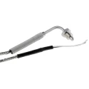 Correge Type J Thermocouple 3000 mm Length, 4 mm Diameter, 200 °C to 800 °C Stainless Steel Probe PTBO/C/M8X100/2000