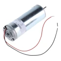 Crouzet Brushed DC Motor, 12V, 24 V, 33.5 W, 490 mNm Maximum Torque, 6 mm Shaft Diameter, Model 82850002
