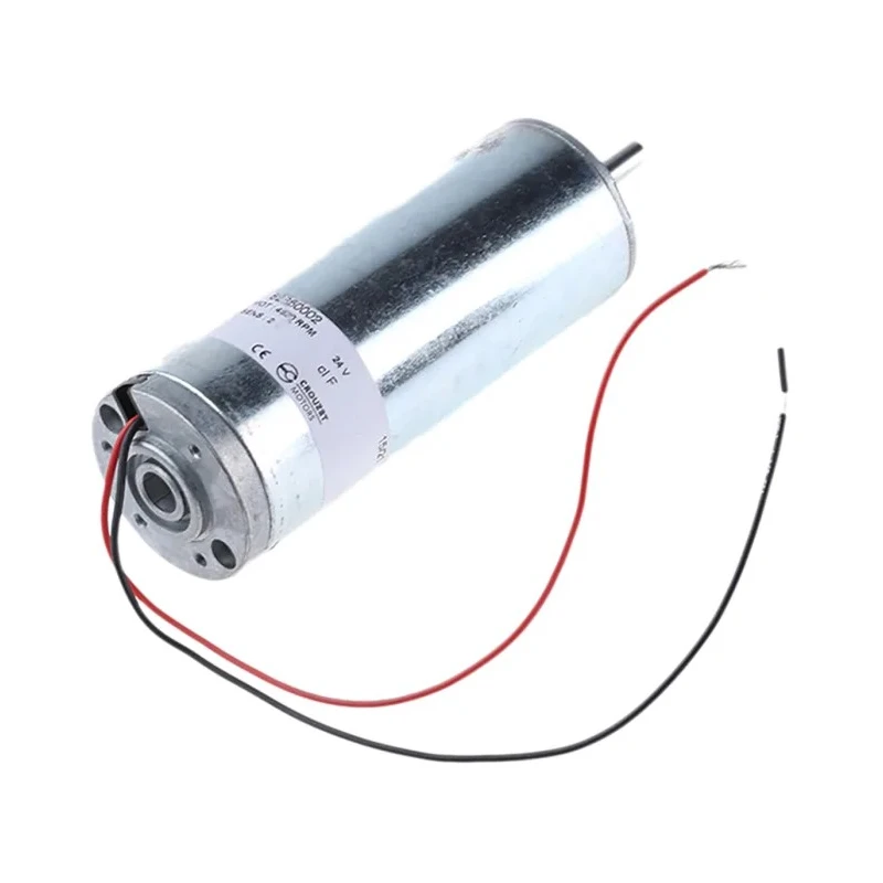Crouzet Brushed DC Motor, 12V, 24 V, 33.5 W, 490 mNm Maximum Torque, 6 mm Shaft Diameter, Model 82850002