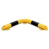 RS PRO Steel Yellow and Black Safety Barrier, Safety Railing, 650mm Length, 86mm Height, 76mm Diameter 174-5946