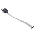 MikroElektronika Communication & Wireless Development Tool WiFi, GPS Add On Board for Shuttle Click MIKROE-2882