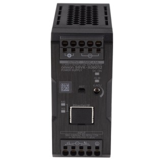 Omron S8VK-X Switched Mode DIN Rail Power Supply 100-240 V AC Input 12 V DC, 4.5 A Output, 60 W S8VK-X06012-EIP