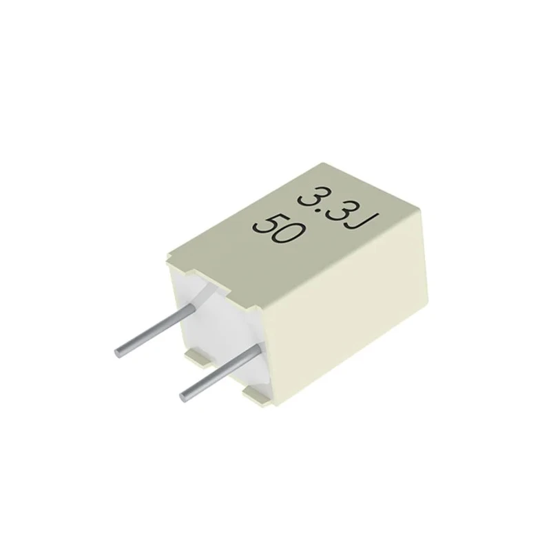 KEMET R82 Polyester Film Capacitor 330nF 40V AC 63V DC Through Hole, 5mm Lead Pitch R82DC3330AA60J