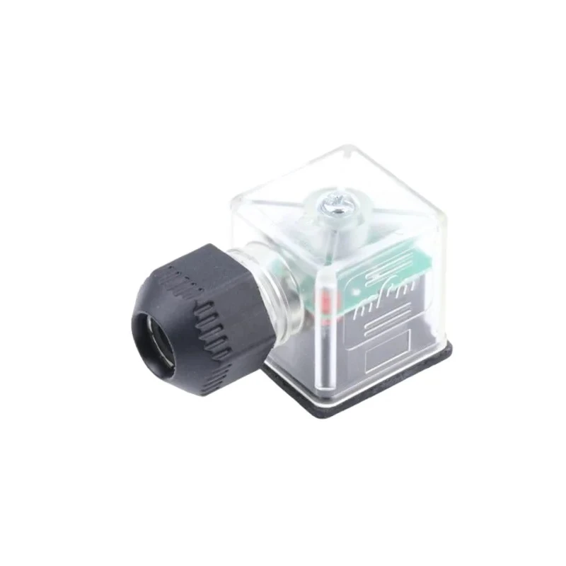 Molex DIN 43650 A Solenoid Connector Female Indicator Light 24V 16A Current 121207-0004