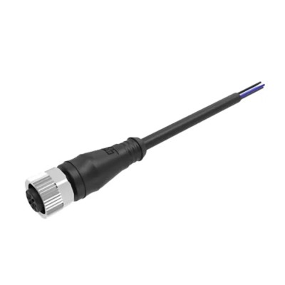 Molex Circular Connector 4 Contacts Cable M12 Socket Female IP67 Micro-Change Series 