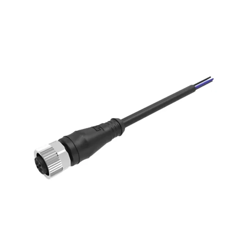 Molex Circular Connector 4 Contacts Cable M12 Socket Female IP67 Micro-Change Series 