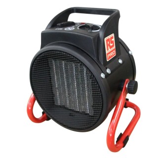 RS PRO 2 kW Industrial Heater 197 m³/h, Floor Mounted, Type C EU Plug 174-6568