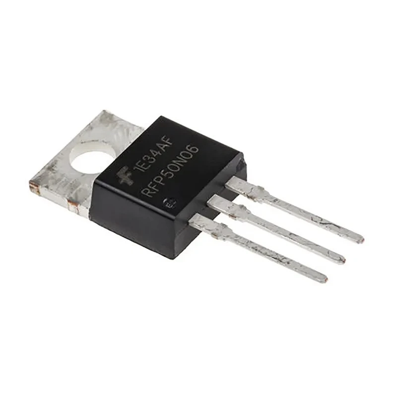 onsemi MegaFET Type N-Channel MOSFET 50 A 60 V Enhancement 3-Pin TO-220 RFP50N06