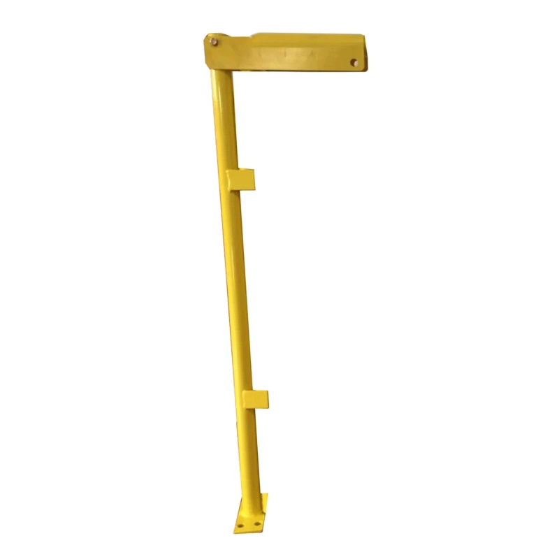 RS PRO Yellow Steel Safety Barrier Safety Railing 1m Height 40mm Diameter 200mm Width 174-5920