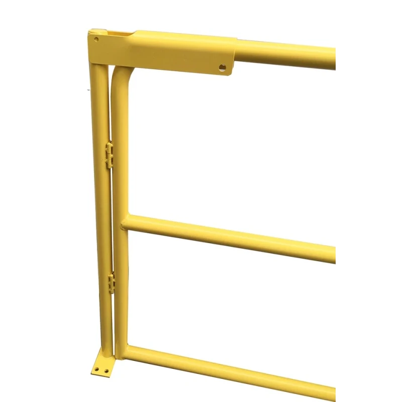 RS PRO Yellow Steel Safety Barrier Safety Railing 1m Height 40mm Diameter 200mm Width 174-5920
