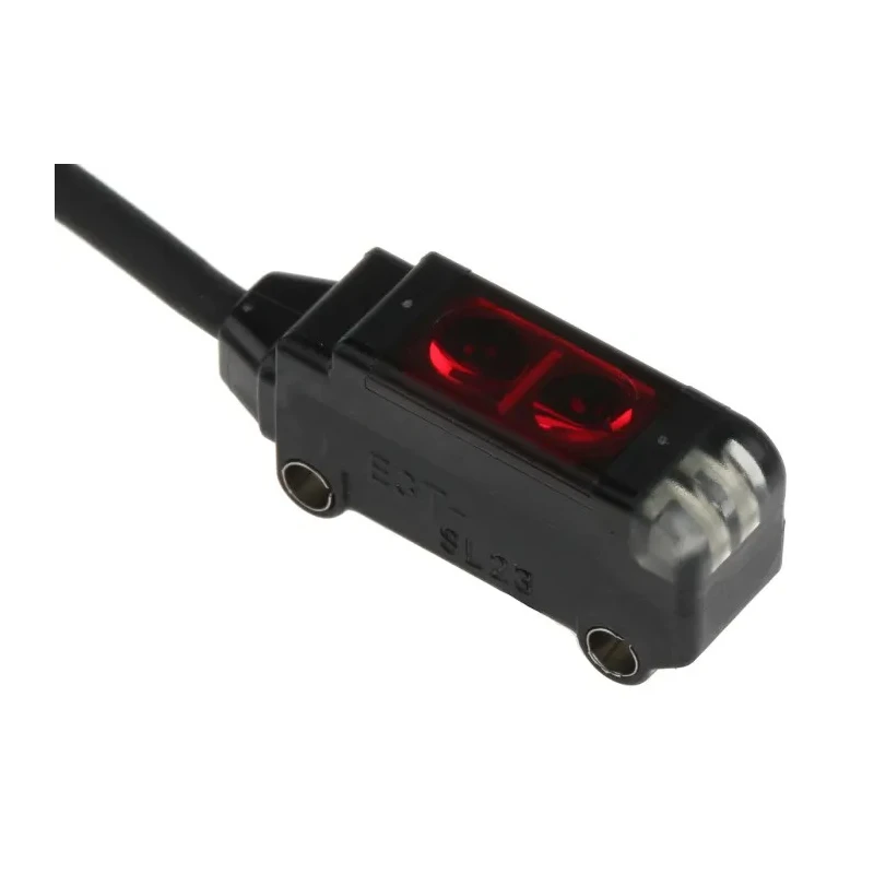 Omron Retroreflective Photoelectric Sensor Block Style Detection Range 5 mm to 30 mm PNP Output IP67 E3T-SL23 2M