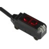Omron Retroreflective Photoelectric Sensor Block Style Detection Range 5 mm to 30 mm PNP Output IP67 E3T-SL23 2M