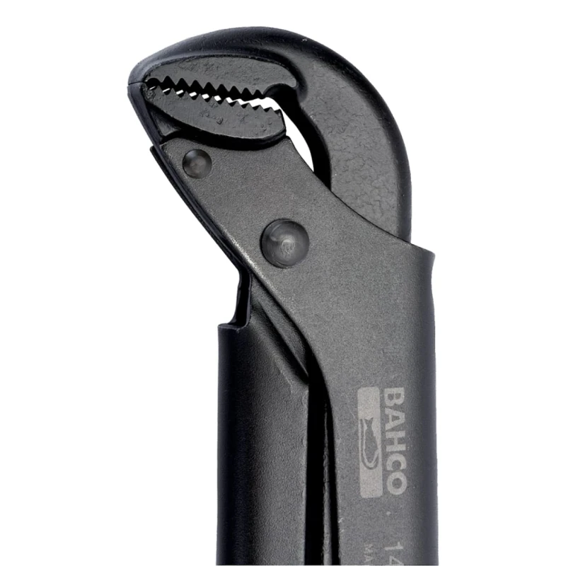 Bahco Pipe Wrench 65 mm Jaw Capacity 430mm Overall Length Bi-Material Handle Model 1420