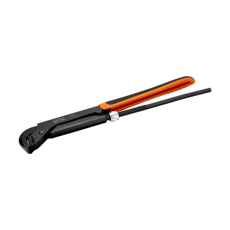Bahco Pipe Wrench 65 mm Jaw Capacity 430mm Overall Length Bi-Material Handle Model 1420