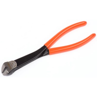 Bahco 1-Piece Flat Nose Plier Serrated, Stainless Steel, 180mm Overall Length, 12mm Jaw Length 2979 D-180