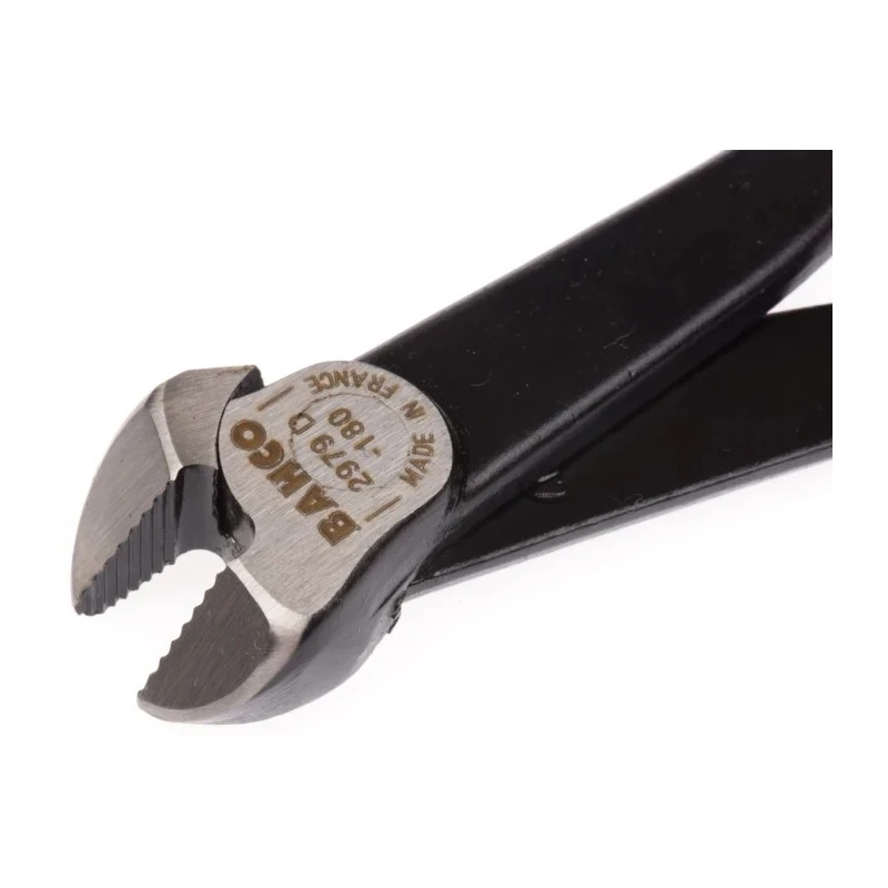 Bahco 1-Piece Flat Nose Plier Serrated, Stainless Steel, 180mm Overall Length, 12mm Jaw Length 2979 D-180