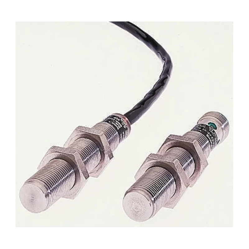 Pepperl + Fuchs Threaded Barrel Inductive Proximity Sensor M18 x 1 Stainless Steel 30V 100mA 5mm Detection NMB5-18GM55-E2-FE