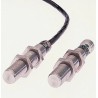 Pepperl + Fuchs Threaded Barrel Inductive Proximity Sensor M12 x 1 Stainless Steel Body PNP 30V DC 2 mm NMB2-12GM65-E2-FE-V1
