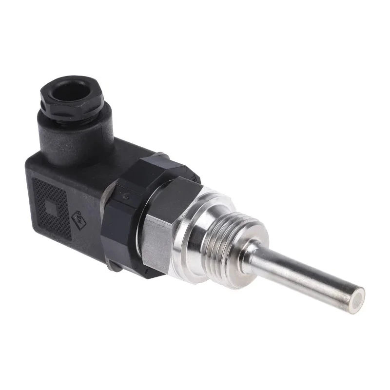 Jumo PT100 RTD Sensor Stainless Steel Probe 8 mm Diameter 50 mm Length 2 Wire Class B 270 °C max PT100