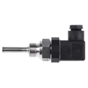 Jumo PT100 RTD Sensor Stainless Steel Probe 8 mm Diameter 50 mm Length 2 Wire Class B 270 °C max PT100