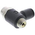 Legris 7011 Series Flow Controller Flow Regulator Tube 06 Inlet, Male Threaded Outlet 1/8 in G, Polymer, 10 bar 7011 06 10