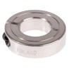 Ruland Aluminium One Piece Shaft Collar, Clamp Screw Fastening, Bore 15 mm, OD 30 mm, Width 8 mm ENCL30-15MM-A