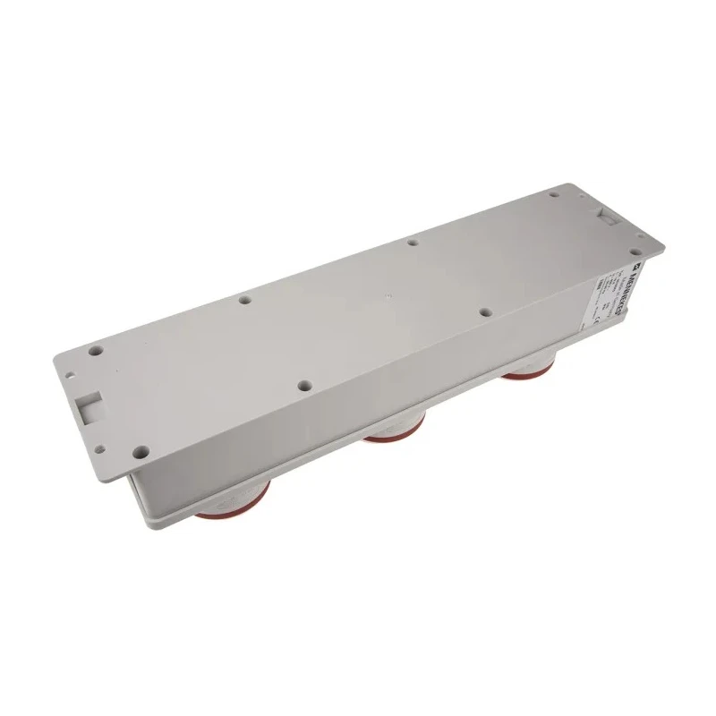 MENNEKES Grey Industrial Power Connector IP44 Rated 400V 16A 5-Pin Housing Size 401x97x63 mm IP44 