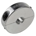 Ruland Two Piece Aluminium Shaft Collar, Clamp Screw, 8 mm Bore Diameter, 30 mm OD, 8 mm Width ENSP30-8MM-A