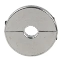Ruland Two Piece Aluminium Shaft Collar, Clamp Screw, 8 mm Bore Diameter, 30 mm OD, 8 mm Width ENSP30-8MM-A