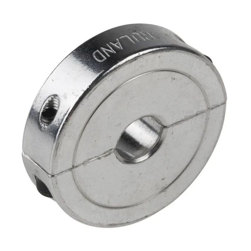 Ruland Two Piece Aluminium Shaft Collar, Clamp Screw, 8 mm Bore Diameter, 30 mm OD, 8 mm Width ENSP30-8MM-A