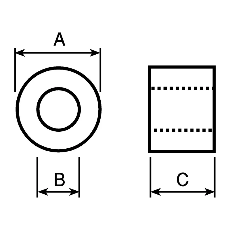 Wurth Elektronik Ferrite Ring Toroid Core 8 mm Height, 19 mm Inside Diameter, 31.7 mm Outside Diameter 74270104