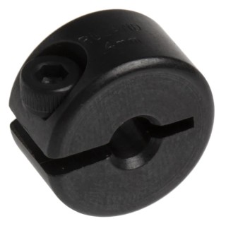 Ruland Shaft Collar One Piece Clamp Screw Carbon Steel, Bore 4mm, OD 16mm, Width 9mm MCL-4-F