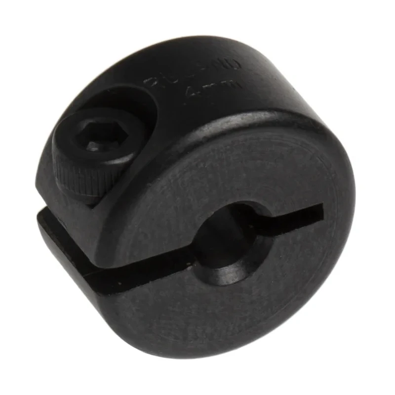 Ruland Shaft Collar One Piece Clamp Screw Carbon Steel, Bore 4mm, OD 16mm, Width 9mm MCL-4-F
